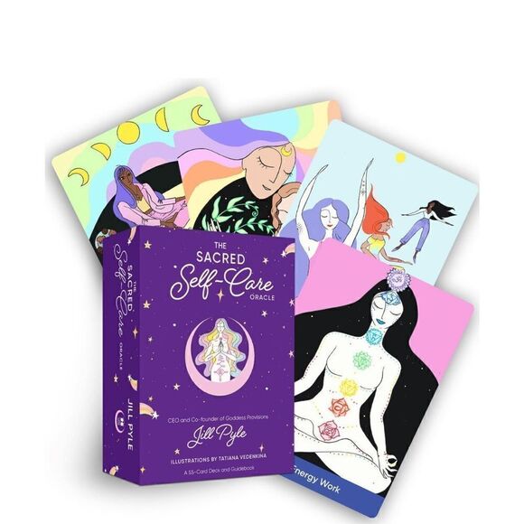 NEW The Sacred Self-Care Oracle: A 55-Card Deck and Guidebook - Picture 1 of 5